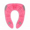 Color Portable Kids Toilet Seat Potty Chair Pad Cushion Baby Training Toilet 4