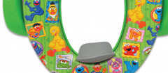 Kids Toddlers Sesame Street Framed Soft Cushioned Potty Toilet Seat Training Aid