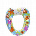 Kids toilet Training seat Emmay Soft Cushion Children BabyBoy Girl Toilet Seat  3