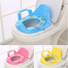 New Cute Toddler Children Kids Potty Training Seat Baby Soft Cushion Toilet Seat