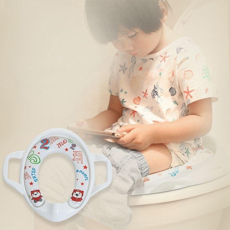 Seat Potty Toilet Cushion Baby Training Toddler Soft Pad Kid Kids Padded Chair 4