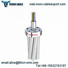 Single Mode Ground Wire OPGW Fiber Optic Cable