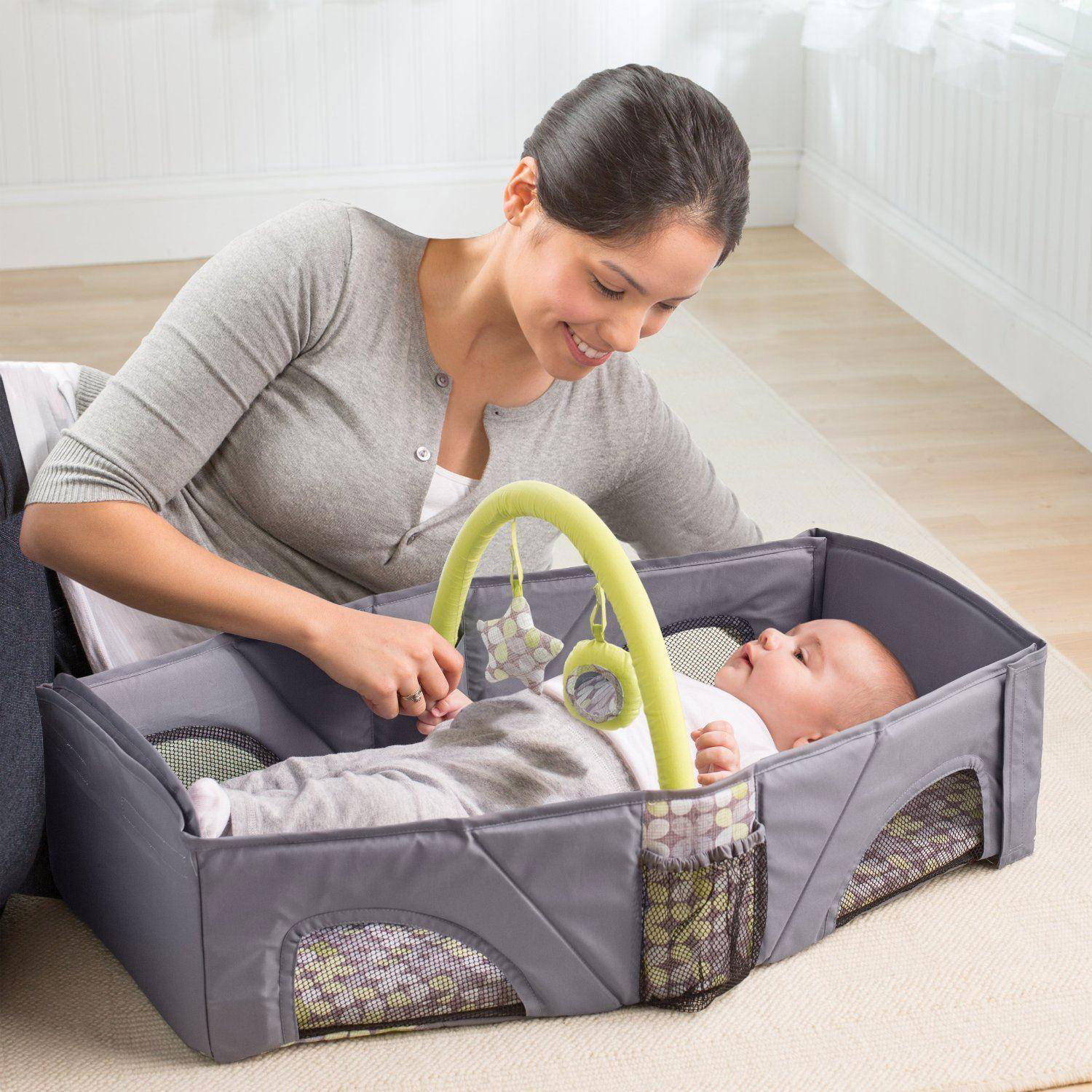 Portable Baby Cribs Newborn Travel Sleep Bag Infant Travel Bed Safe Cot Portable 5