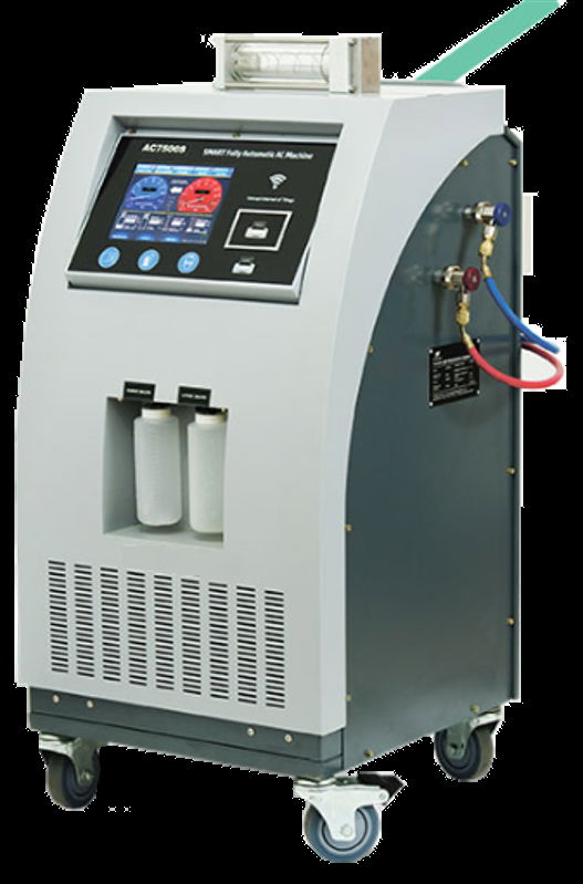 2000 Database Info AC Flushing Machine Equipment With Recovery Recharge Function