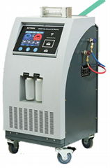 2000 Database Info AC Flushing Machine Equipment With Recovery Recharge Function