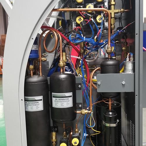 KMC7500 Auto AC Flushing Station with Flush Recovery Recharge functions