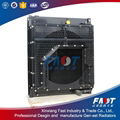 High quality DEUTZ BF8M1015CP Diesel generator radiator for sale 5
