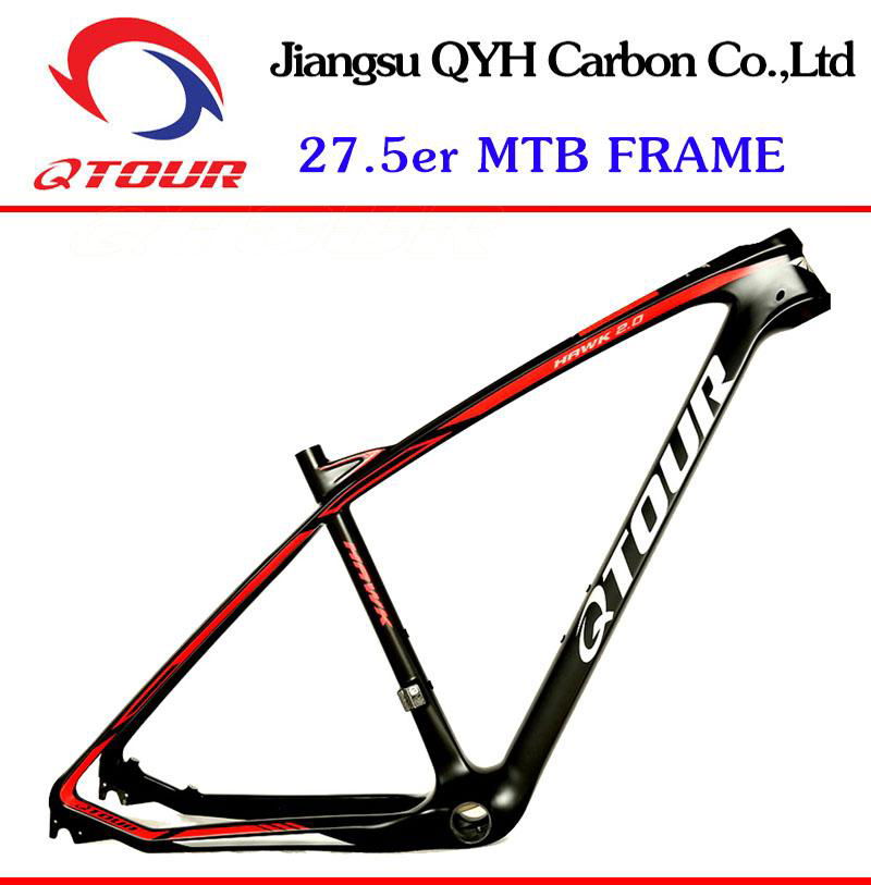 650B China Carbon MTB Frames 27.5er carbon bicycle Mountain Bike frame TORAY T70 2