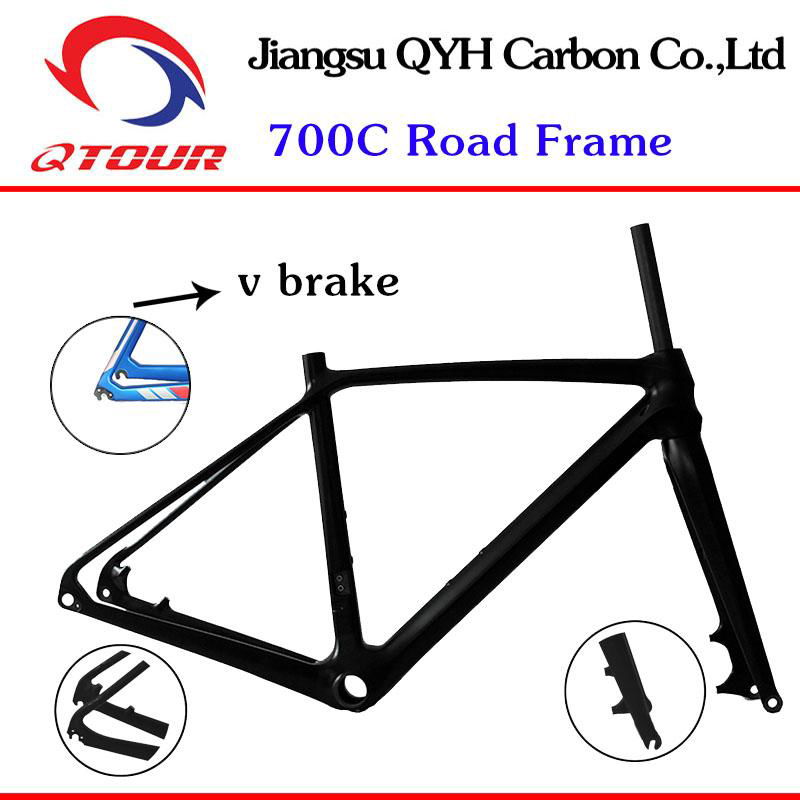 R01 Disc Brake Carbon fiber Road Bicycle Frame set 700C Carbon Road Bike Frame s