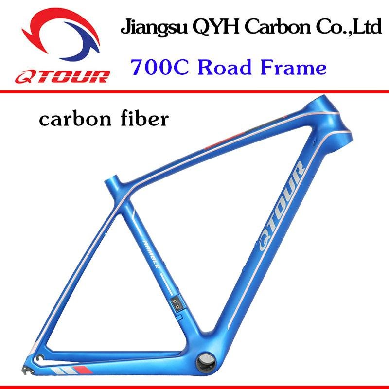 R01 Disc Brake Carbon fiber Road Bicycle Frame set 700C Carbon Road Bike Frame  3