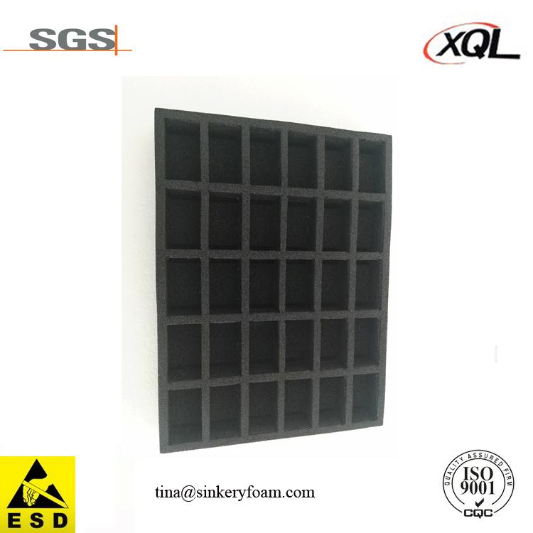 Conductive eva foam for packing insert