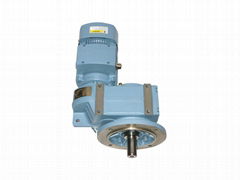 MF series helical gear motor