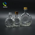 50ml 100ml vodka glass alcohol bottles