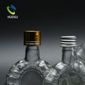 50ml 100ml vodka glass alcohol bottles bulk for sale mini tequila bottles 4