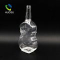 High Flint 750ml Decorative Guitar Violin Alcoholic Bottles Vodka Glass Bottle W 3