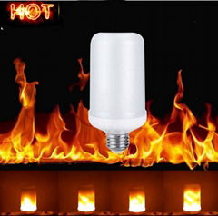 LED flame bulb