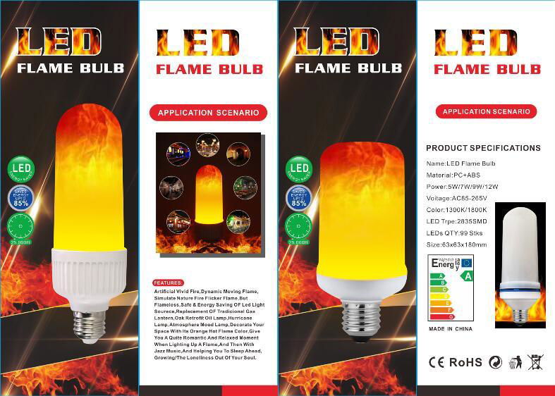 LED flame bulb  4