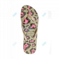 Economic women customized print eva flip flops 2