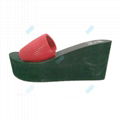 Wholesale comfortable women wedge slippers sandals 4