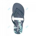 Wholesale men's customized print flip flops