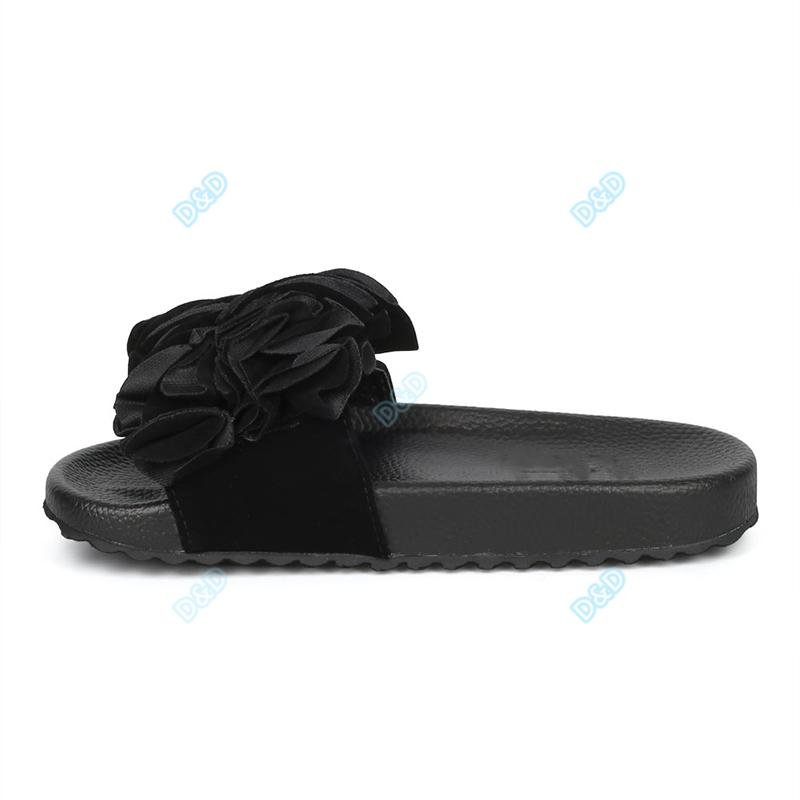 Wholesale women floral slippers sandals 5