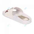 Promotional women leather pool slide sandals  3