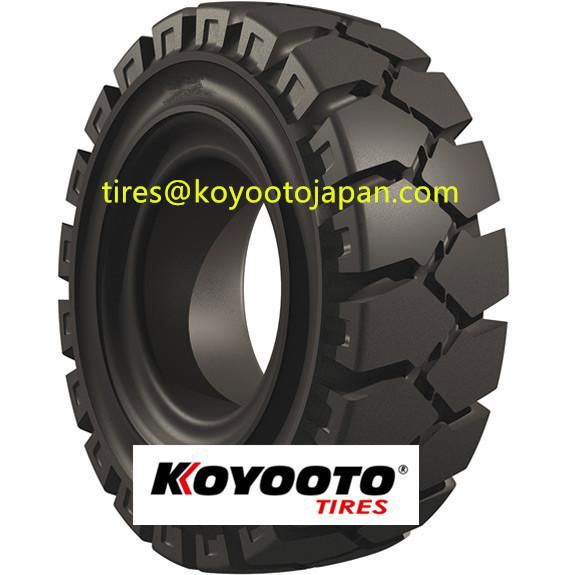 Solid tyre for baggage tow tractor carts 2
