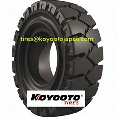 Solid tyre for forklift truck baggage tow tractor