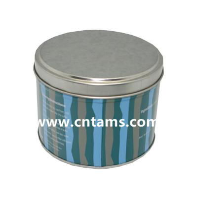 Choc round tin