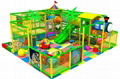 HLB-I17039 Children  Indoor Playground Kids Safe Plastic Playground 5