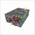 HLB-I17024 Children Amusement Park Items Kids Indoor Soft Play Equipment 3