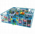 HLB-I17016 LxWxH 10x10x2.8m Two Level Indoor Playground Business for Sale 1