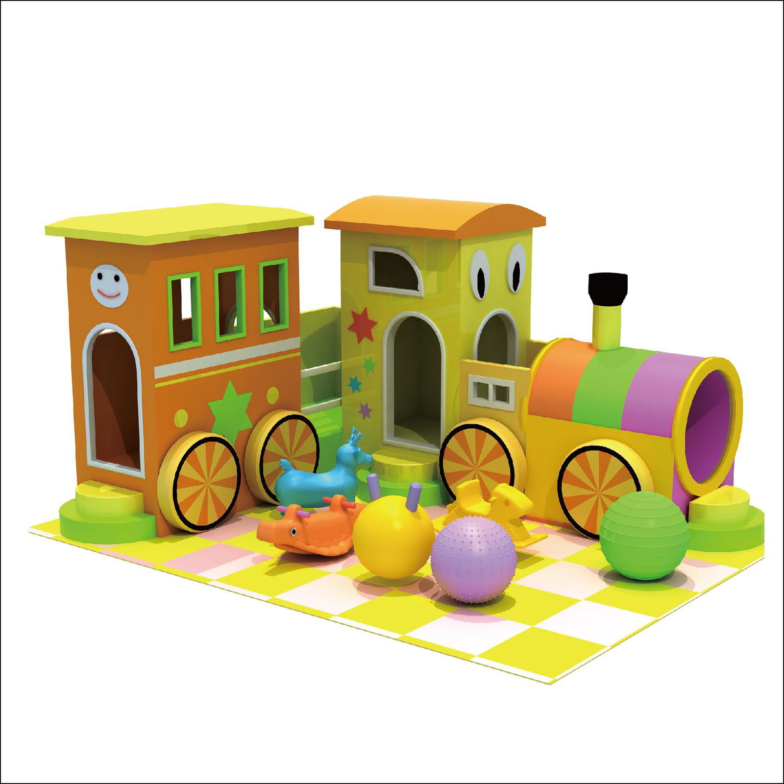 HLB-7011A Preschool Indoor Playground 3