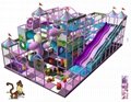 HLB-I17096 Space Castle Modern and Creative Children Indoor Playground 5