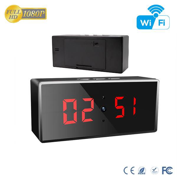 Aihsine Hot Table Clock Wifi camra with night vision 6M 5