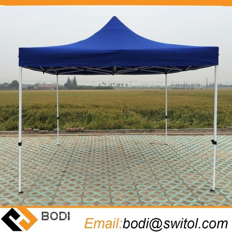 10X10 Blue Customized Cheap Pop up Gazebo Tent with Wall for Trade Show Event 