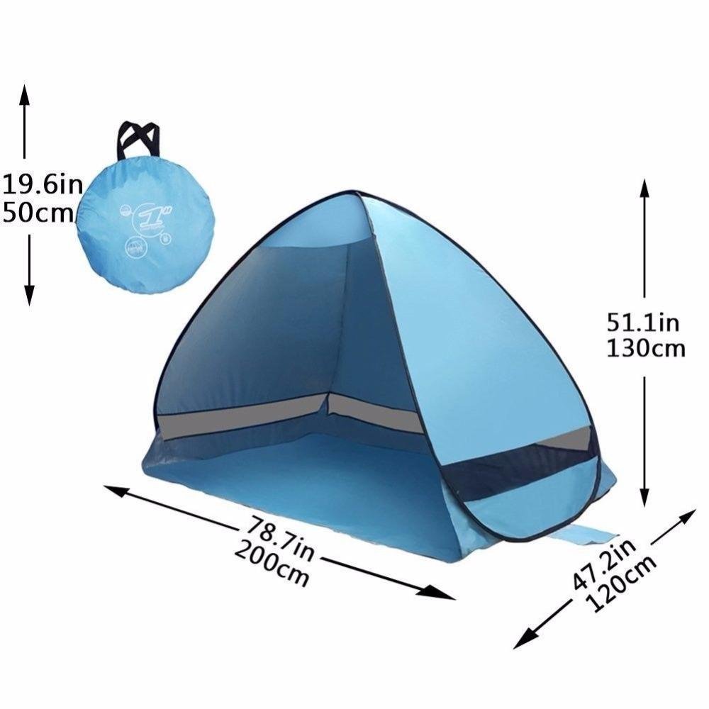 Hot Sale Pop up Portable Beach Canopy Sun UV Shade Shelter Camping Outdoor 2