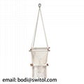 Hand-Woven Cotton Rope Hammock Chair For