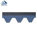 blue roofing shingles