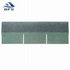 green 3-tab shingle