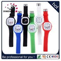 Multicolor Silicone Interchange Watch Wholesale Square Jelly Silicone LED Watch  4