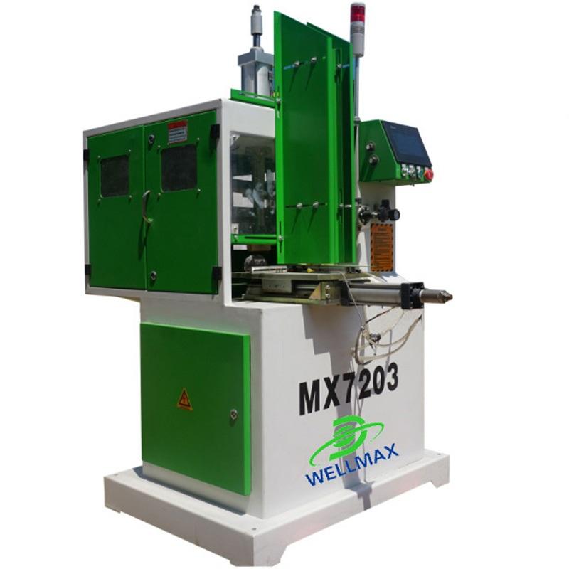 Automatic wood copy shaper machine for wooden lids making