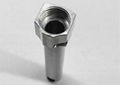 oem cnc machined precision rod linear hollow shaft with whorl tube and keyway 1