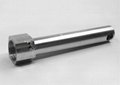 oem cnc machined precision rod linear hollow shaft with whorl tube and keyway 3