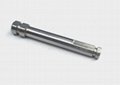 oem cnc machined precision rod linear hollow shaft with whorl tube and keyway 4