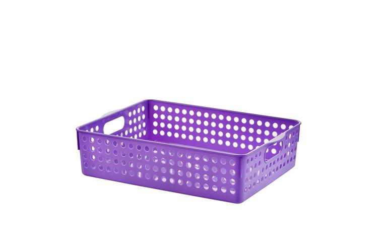 multi use plastic storage basket