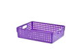 multi use plastic storage basket