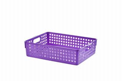 multi use plastic storage basket