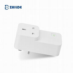 UK Mini Power Socket Wifi Smart Outlet Timing Smart Plug works with APP Alexa Go