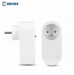 Voice Remote Control Mini Outlet Timing Smart Plug WiFi Power Socket Work with A